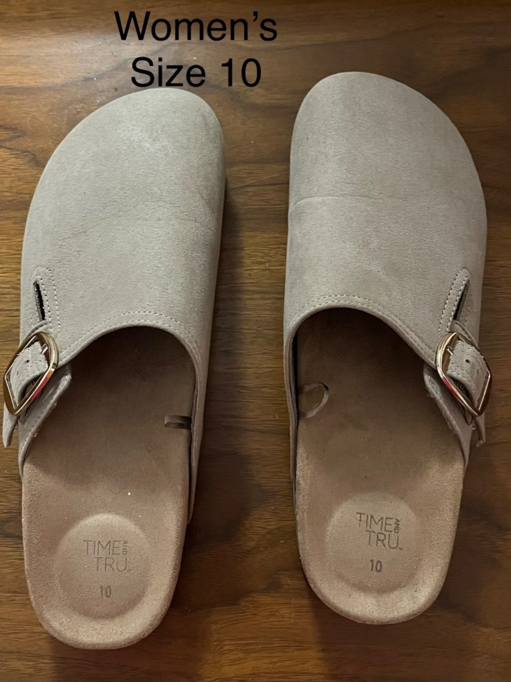 Time & Tru Womens Sandles